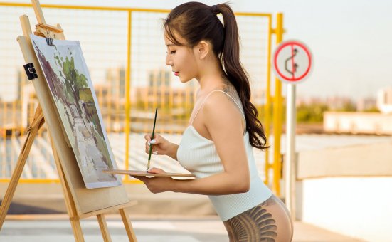 [妖精社] 2019.09.25 V1904《舞蹈家》紫嫣 [36P/270M]