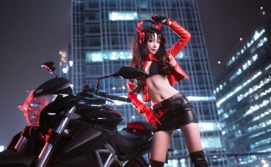 Sakiiii翎柒 – NO.10 机车凛 [9P-76MB]