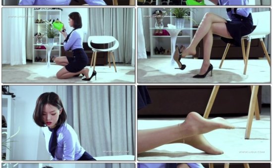 [Ligui丽柜]HD425 2019.12.19 肉丝俏女郎 敏儿 [1V249M]