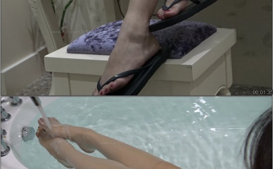 [唐韵视频] VX0019 佳佳鞋丝足合辑 [1V/347M]