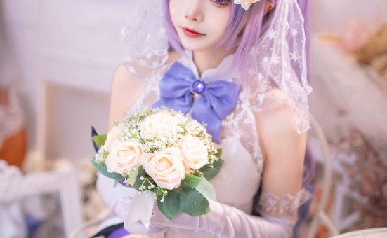 艾西aiwest – NO.02 刻晴花嫁 [40P-545MB]