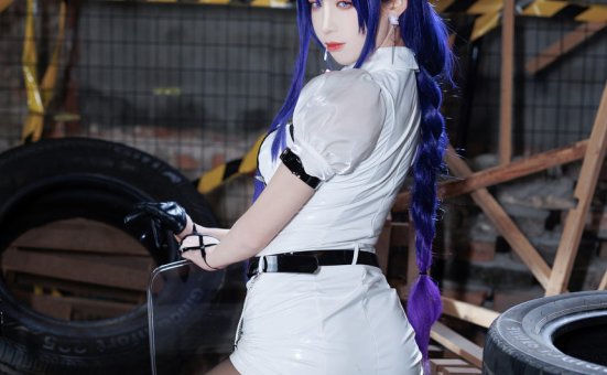 封疆疆 – 雷电将军女警 [38P-531MB]