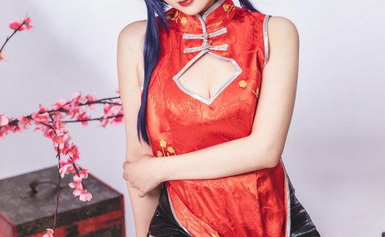 雪晴Astar-明日方舟-陈·旗袍[18P-55MB]