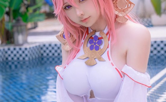 樱梨梨 – NO.001 八重神子泳装 [29P-429MB]