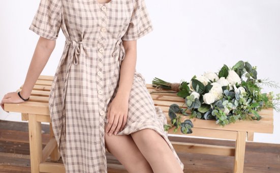 奈丝写真 NO.128 80年代的复古衬衫裙-小橙子 [41P+529M]