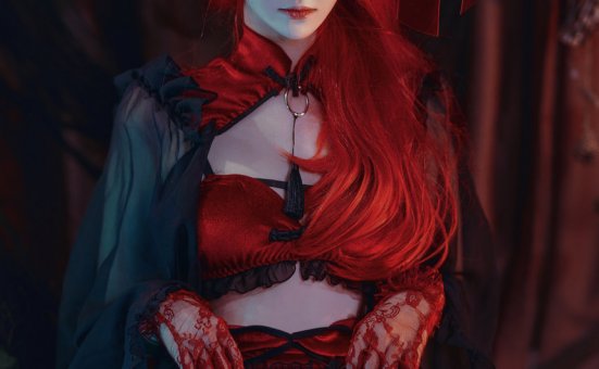 南桃Momoko – NO.82 红女巫 [19P-162MB]