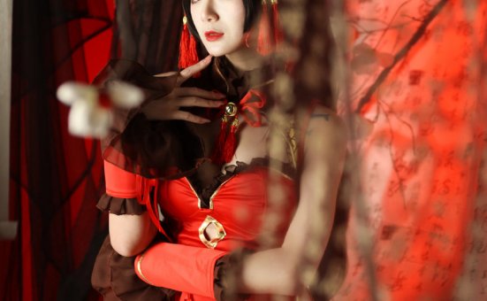 大梨子-005 时崎狂三新春旗袍 [12P- 3.6M]