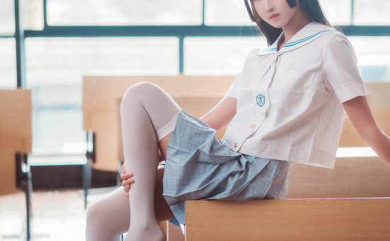 [喵糖映画]VOL.430 教室JK[32P-319MB]