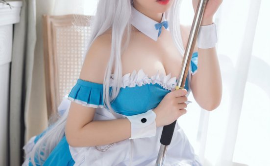 焖焖碳 NO.005 – 小天鹅女仆 [30P-125M]