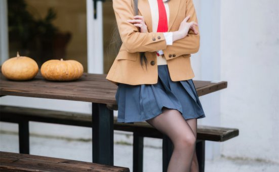 瓜希酱 – 樱岛麻衣 校服 [26P-74MB]