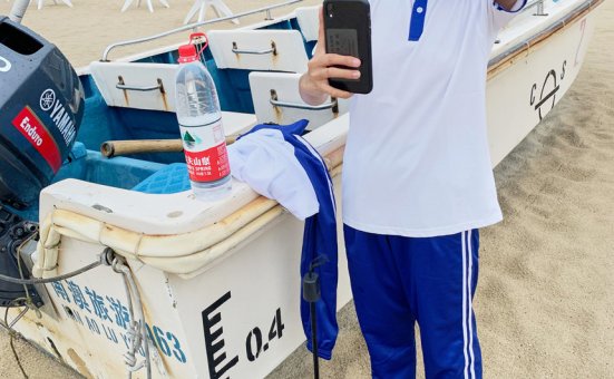 [见新摄影] NO.024-大二网红少女校园风｜深圳 西涌海岸 [252P+1V-2.86G]