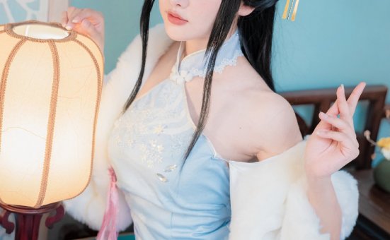 紫氯氯 –  能代 貅 旗袍 [18P-38MB]