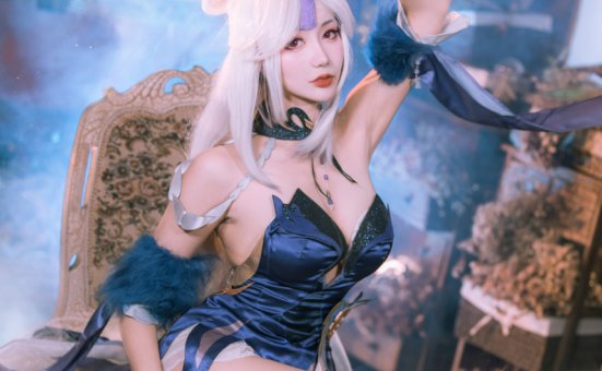 如月灰 – NO.26 原神 凝光 纱中幽兰 [11P-141MB]