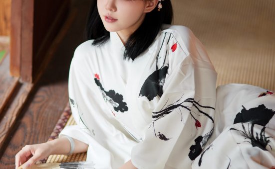 蛋黄酱 橘猫juju 水墨丹青和服写真 [28P-81MB]