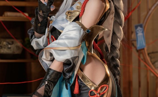 黏黏团子兔  4月作品『原神申鹤』 明枪 [73P1V-1.23GB]