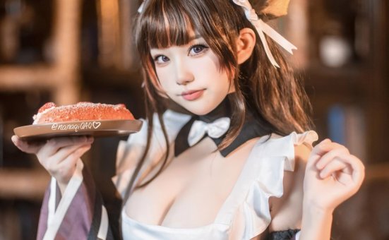 七七娜娜子 NO.12 樫野牛牛女仆 [42P+7V-363MB]