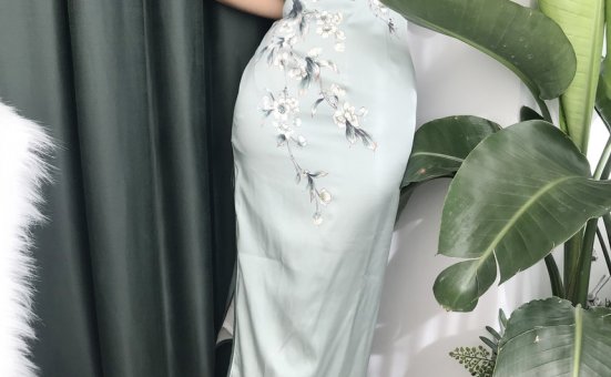 安乔乔 NO.017 旗袍肉丝 [110P+407M]