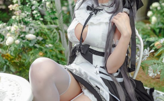 宮本桜 – 奥古斯特 女仆装 [20P-252MB]