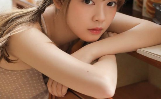 双马尾美女清新文艺写真图片