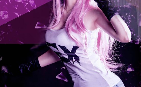 性感刮骨刀夏禾cosplay美女写真图片