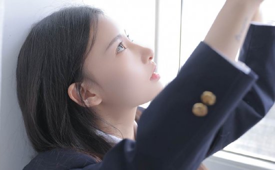 沈阳校花李金彦性感制服诱惑写真
