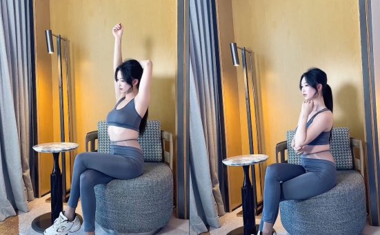 利世诱人灰丝拍摄花絮 [105P+1V-1.84G]