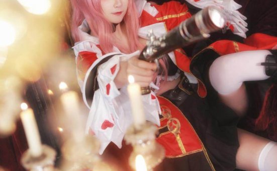 王者荣耀虞姬加勒比小姐cosplay图片