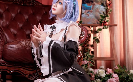 阿雪雪 –  蕾姆女仆 [87P+3V-1.06GB]