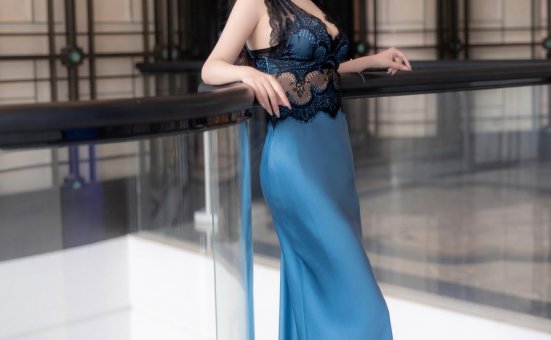 李若汐《蓝色情趣内衣》原版写真 [81P-699MB]