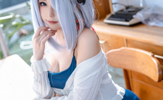 [Quan冉有点饿]原神 申鹤 同人礼服 [54P-460M]