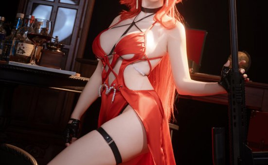 面饼仙儿 – NO.141 Nikke 小红帽礼服 [24P-245MB]