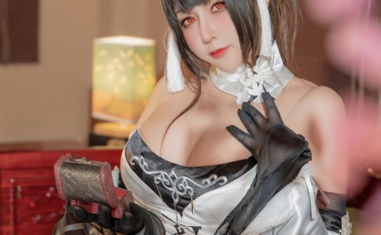 KANEKO_咔喵 –  镇海 白旗袍[30P+2V-693MB]