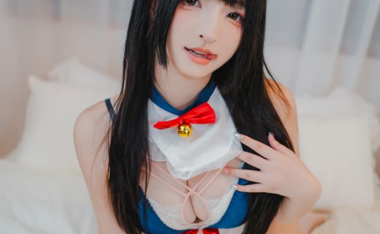 神楽坂真冬 –  白丝猫娘 [75P+2V-319MB]