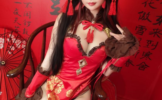 亚马逊鲶鱼-约会大作战-时崎狂三新春旗袍[25P+1V-561MB]