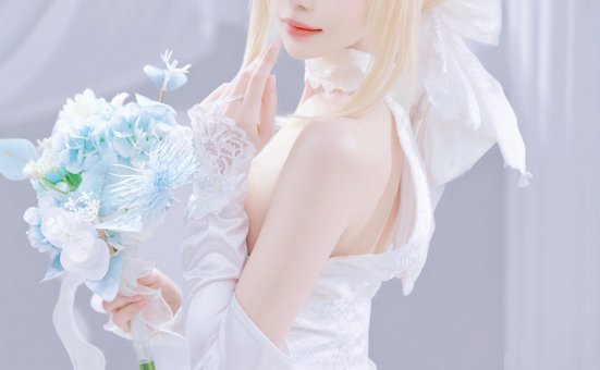 Shika小鹿鹿 –  FGO Saber花嫁[22P-284.5M]