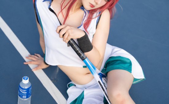 露Mercurius-i-碧蓝航线-布莱默顿·炙热的网球练习[20P-270MB]