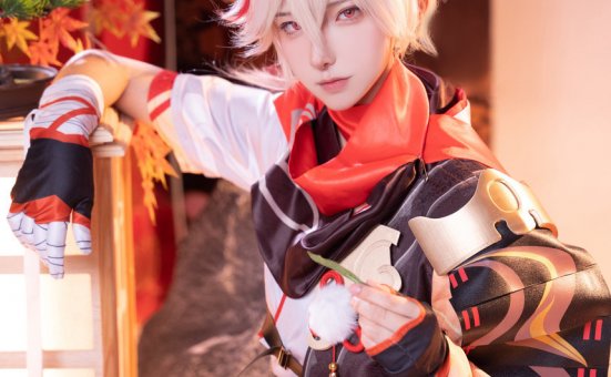 Seya-狮砸 –  原神 枫原万叶 [9P-88MB]