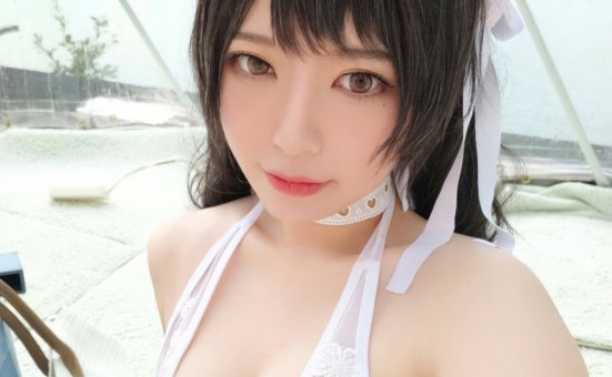 半半子 –  碧蓝航线 爱宕泳装[27P-171.6M]