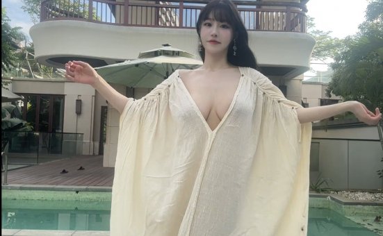 朱可儿 三亚泳池白袍子 拍摄花絮 [91P+1V-2.66G]