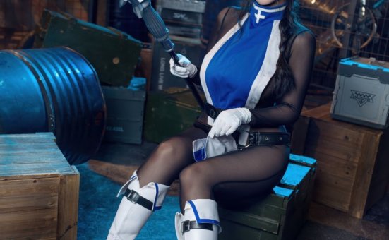 浅安安 –  Nikke胜利女神 梅登·冰玫瑰[84P+1V-2.13G]