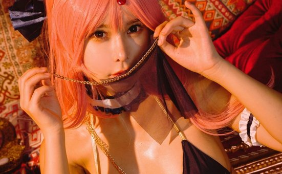 亚马逊鲶鱼 –  FGO 玉藻前异域舞娘[10P-128.5M]