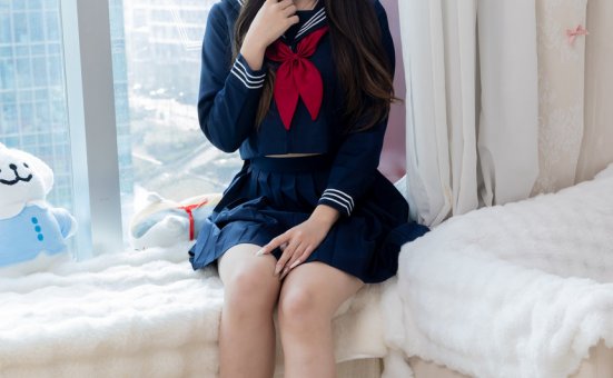 物恋传媒 No.2655 豆蔻-jk制服、板鞋、白棉袜、裸足 [157P1V-4.18GB]