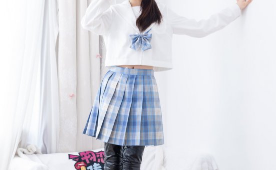 物恋传媒 No.2665 青提-高跟长靴、薄黑丝、jk制服 [154P1V-3.84GB]