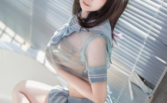阿雪雪 – 蓝色JK[56P-1.03G]