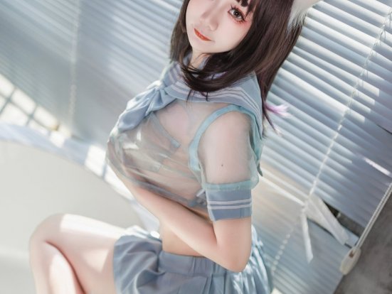 阿雪雪 – 蓝色JK[56P-1.03G]