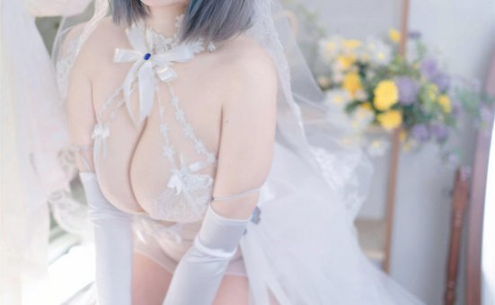 阿半今天很开心 – 碧蓝航线 柴郡誓约花嫁[130P+4V-1.29G]