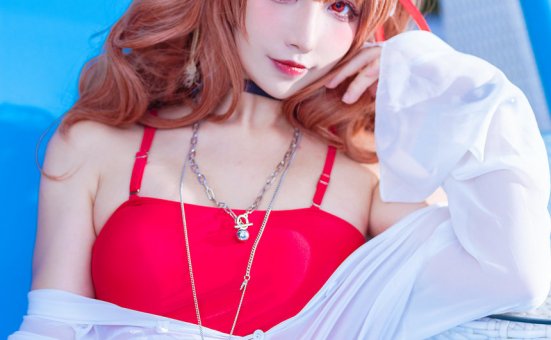 九曲Jean –  明日方舟 安洁莉娜泳装[9P-152.4M]