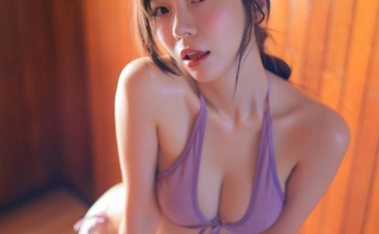 李素英leeesovely – Patreon Purple swimsuit