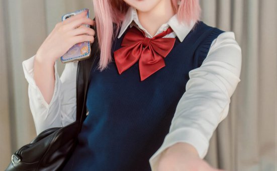Natsuko夏夏子 – NO.113 2.5次元的诱惑-天乃莉莉纱校服