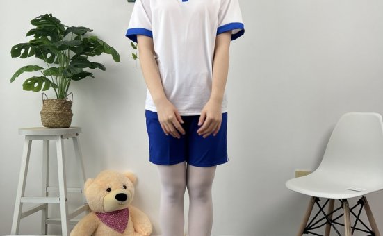 三禾摄影 No.090 校服 白丝 帆布鞋